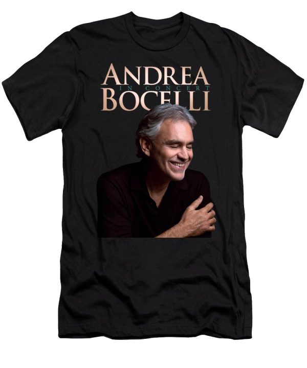 Andrea Bocelli In Concert Merch Andrea Bocelli World Tour 2023 Shirt Andrea Bocelli 2023 Valentine’s Tour T-Shirt