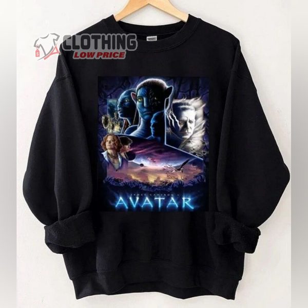 Avatar 2 The Way Of Water Poster Sweatshirt, Avatar Pandora At Night Movie Merch,Avatar The Way Of Water Characters Sweatshirt, Avarta 2022 Shirt, Avatar Fan Gift