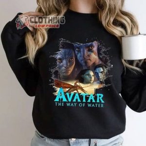 Avatar The Way Of Water 2022 Poster Merch Neteyam Ilu Flight Shirt Avatar Way of Water Review Sweatshirt3