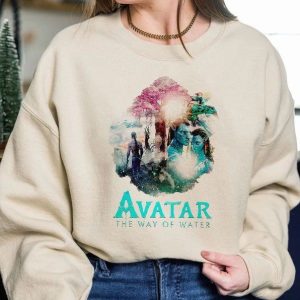 Avatar The Way Of Water 2022 Spoilers Shirt, Movie Poster Avatar 2 Plot Merch, Jake Sully Neytiri Kiri Pandora Shirt