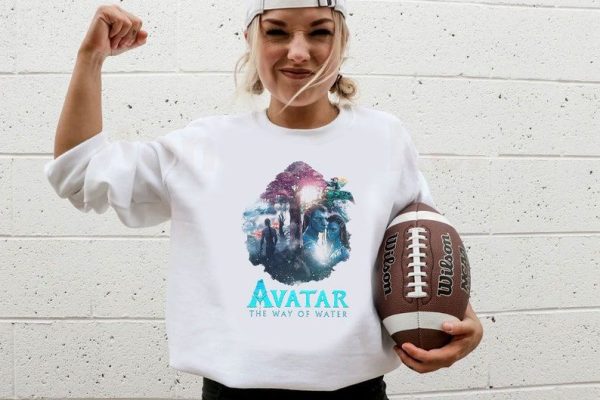 Avatar The Way Of Water 2022 Spoilers Shirt, Movie Poster Avatar 2 Plot Merch, Jake Sully Neytiri Kiri Pandora Shirt