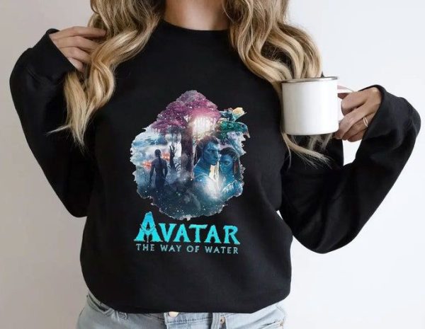 Avatar The Way Of Water 2022 Spoilers Shirt, Movie Poster Avatar 2 Plot Merch, Jake Sully Neytiri Kiri Pandora Shirt