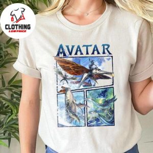 Avatar The Way Of Water Animals Shirt Avatar The Way Of Water Poster Merch Avatar 2022 Neteyam and Ilu Sweatshirt Avatar 2 Movie Pandora Shirt2