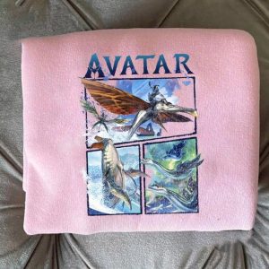 Avatar The Way Of Water Animals Shirt Avatar The Way Of Water Poster Merch Avatar 2022 Neteyam and Ilu Sweatshirt Avatar 2 Movie Pandora Shirt4