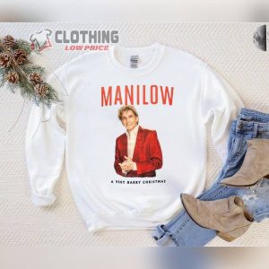 Barry Manilow Christmas Hits 2023 Sweatshirt Manilow Tour 2023 Tickets T Shirt 2023 Manilow Songs Christmas Shirt4 1