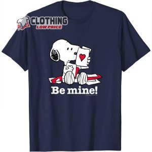 Be Mine Snoopy T Shirt Snoopy Snoopy Valentine T Shirt Funny ValentineS T Shirt Holiday ValentineS Day Gifts Shirt 1