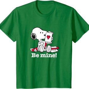 Be Mine Snoopy T Shirt Snoopy Snoopy Valentine T Shirt Funny ValentineS T Shirt Holiday ValentineS Day Gifts Shirt 6