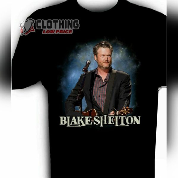 Blake Shelton New Album Tour 2023 Merch Blake Shelton Back To The Honky Tonk Tour Setlist T-Shirt