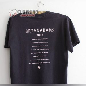 Bryan Adams Concert 2023 Tour Shirt Something About Christmas Time Bryan Adams Lyrics Merch Bryan Adams Please Forgive Me Gift Shirt 2