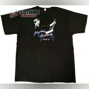Bryan Adams Concert Tour Rock Band Gift Birthday Christmas T Shirt, Bryan Adams Concert 2023 Tour T- Shirt, Bryan Adams Must Be Santa T- Shirt