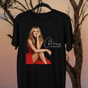 Celine Dion UK Tour 2023 Merch Celine Dion Album Shirt Celine Dion Courage World Tour 2023 T-Shirt