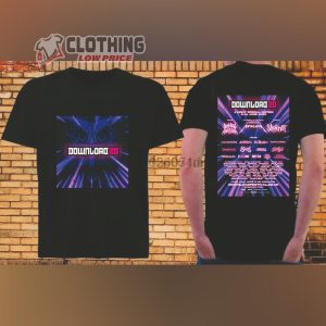 Download Festival 2023 Merch Download Festival Headliners Metallica Bring Me The horizon And Slipkot Shirt Download Festival World Tour 2023 T-Shirt
