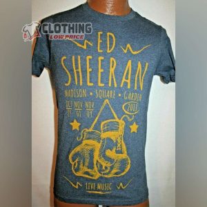 Ed Sheeran 2013 Madison Square Garden Ny Concert Tour T-shirt, Ed Sheeran Tickets 2023 Merch T-shirt, Celestial Ed Sheeran Gift