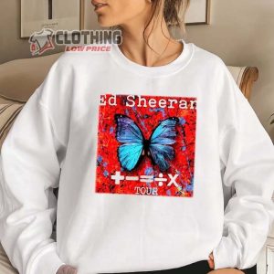 Ed Sheeran 2023 Tour Sweatshirt Hoodie Sheeran Fan Gift Hoodie Ed Sheeran Chicago 2023 Hoodie Ed Sheeran Concert 2023 Gift Hoodie 4