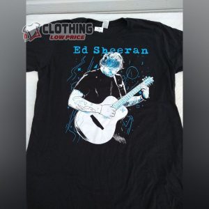 Ed Sheeran Divide Concert 2023 Tour T- Shirt, Ed Sheeran Us Tour 2023 Merch T- Shirt, Ed Sheeran Pokemon Song T- Shirt