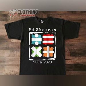 Ed Sheeran Mathematics Tour Australia Us 2023 T Shirt Ed Sheeran Tour 2023 T Shirt Ed Sheeran Metlife T Shirt Ed Sheeran Us Tour 2023 Gift T Shirt 3