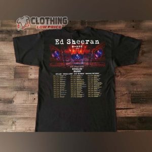 Ed Sheeran Mathematics Tour Australia Us 2023 T Shirt Ed Sheeran Tour 2023 T Shirt Ed Sheeran Metlife T Shirt Ed Sheeran Us Tour 2023 Gift T Shirt 4