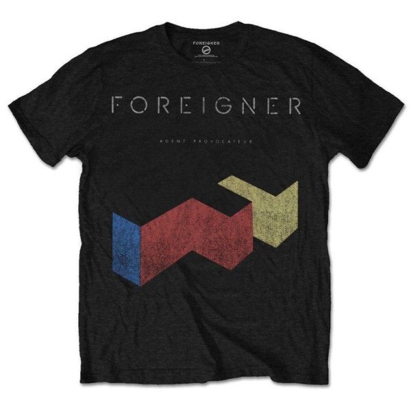 Foreigner Agent Provocateur T- Shirt, Foreigner Tour 2023 T- Shirt,foreigner Tour Dates 2022 T- Shirt