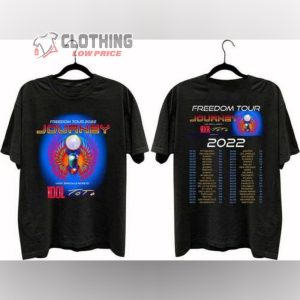 Freedom Tour 2022 Journey Merch Journey With Toto 2023 Shirt 2023 Dates With Journey T-Shirt