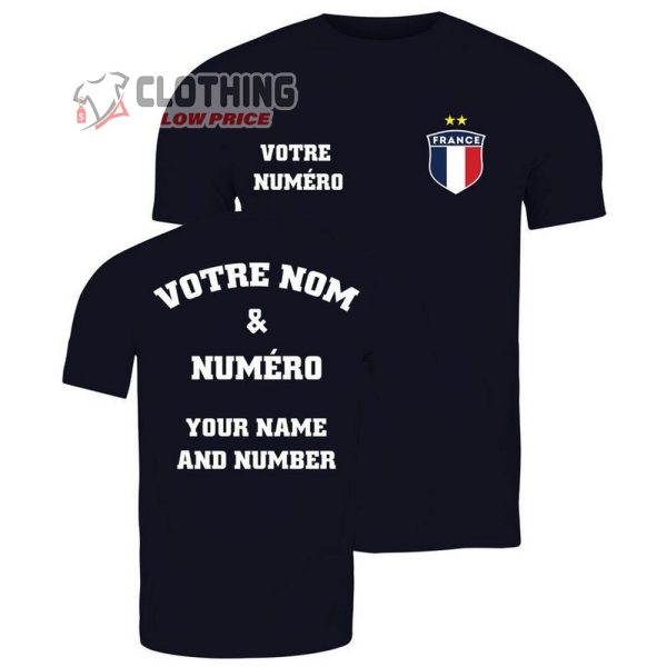 French Flag National Shirt Support France Soccer Champions World Cup 2022 Shirt