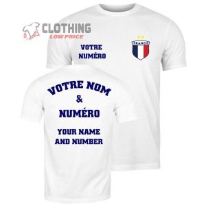 French Flag National Shirt Support France Soccer Champions World Cup 2022 Shirt 2