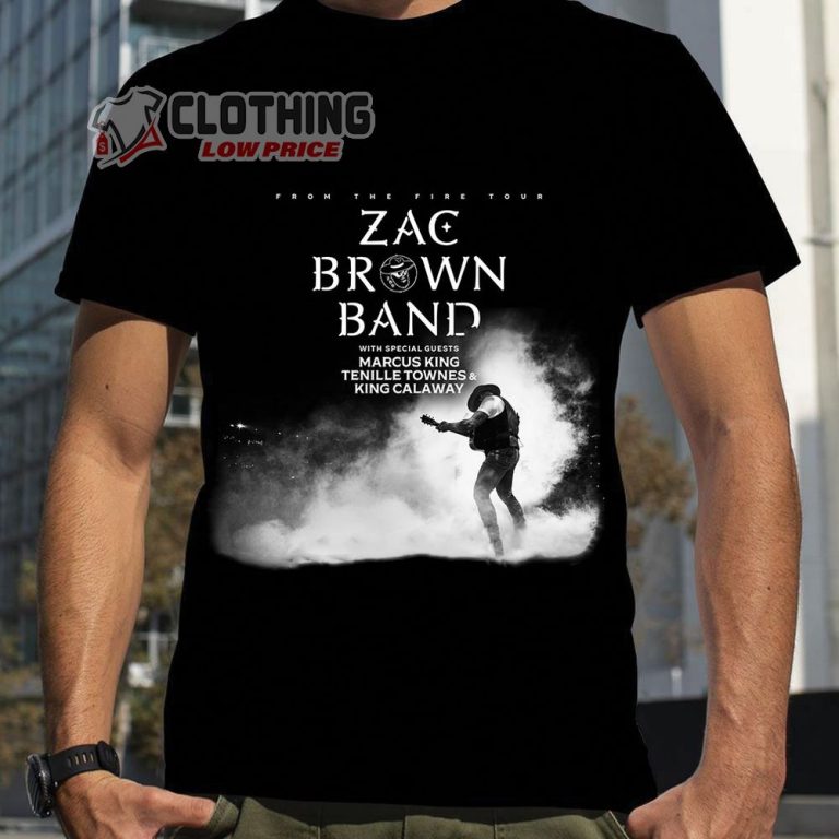 zac brown band tour 2023 shirts