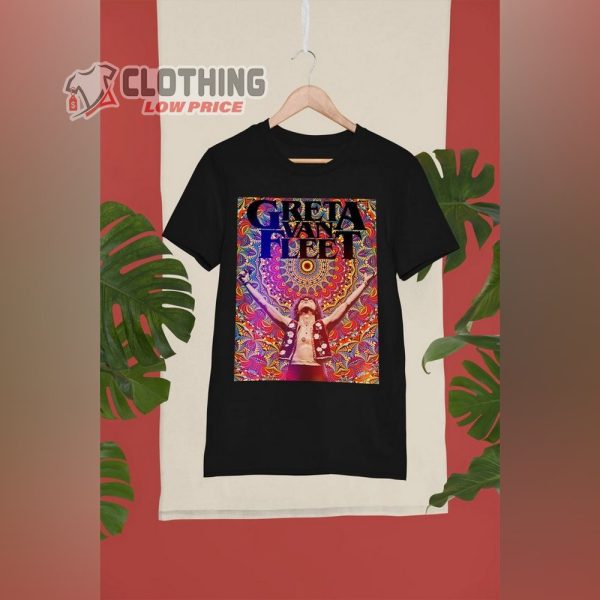 Greta Van Fleet – Dreams In Gold Tour 2022 Shirt, Greta Van Fleet Tour Opener Shirt Merch, Greta Van Fleet Tour 2023 Shirt