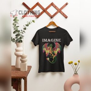 Imagine Dragons Being A Dragon Breathing Fire Magical Wings T-Shirt Imagine Dragons Summerfest 2023 Merch