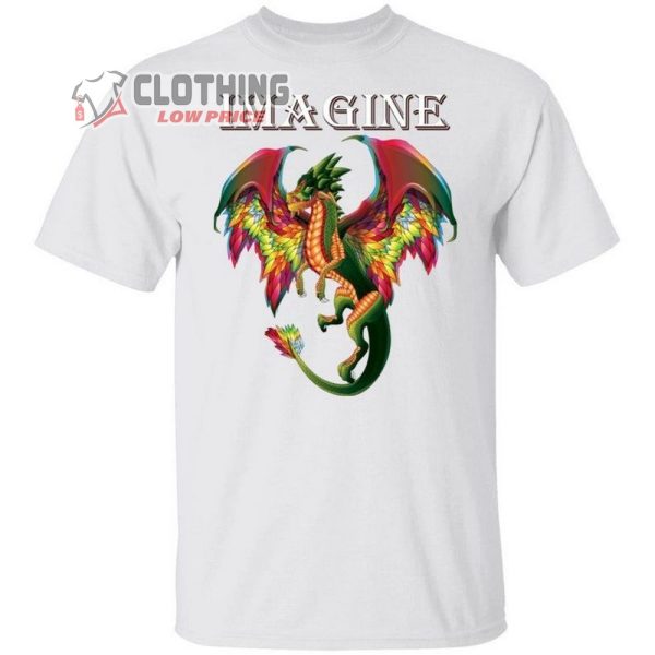 Imagine Dragons Being A Dragon Breathing Fire Magical Wings T-Shirt Imagine Dragons Summerfest 2023 Merch