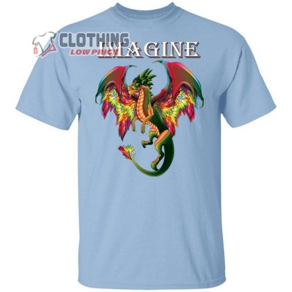 Imagine Dragons Being A Dragon Breathing Fire Magical Wings T-Shirt Imagine Dragons Summerfest 2023 Merch