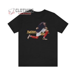 Kylian Mbappe French Football Team Qatar World Cup 2022 Unisex Tee Kylian Mbappe Soccer PSG Shirt 3