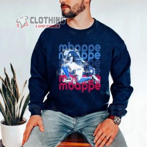 Kylian Mbappe Merch, Kylian Mbappe French Football Team Tee, Mbappe Goal Qatar World Cup 2022 Soccer Psg Fan Gift, France Mbappe 10 Fan T-Shirt