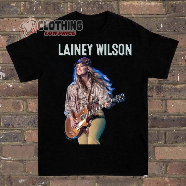 Lainey Wilson Country Music Merch Lainey Wilson Tour 2023 Shirt Lainey Wilson’s Country With A Flare Tour 2023 T-Shirt