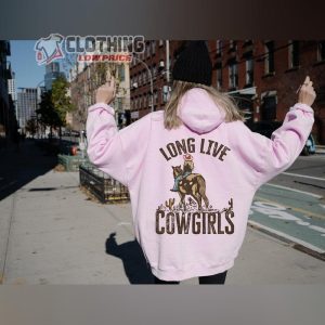 Long Live Cowgirls Sweatshirt, Country Girl Hoodie, Cowgirl Hoodie