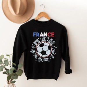 Mbappe Hat Trick World Cup France Soccer Shirt, France World Cup 2022, France Football Shirt, France Qatar Sweatshirt