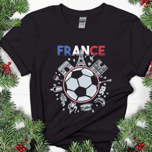 Mbappe Hat Trick World Cup France Soccer Shirt France World Cup 2022 France Football Shirt France Qatar Sweatshirt3