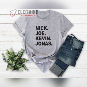 Nick Joe Kevin Jonas T Shirt Jonas Brothers World Tour Las Vegas 2023 Merch3