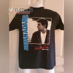 Please Forgive Me Bryan Adams Lyrics T-shirt, Bryan Adams Into The Fire World Tour 1987 Shirt, Bryan Adams Christmas Time Gift