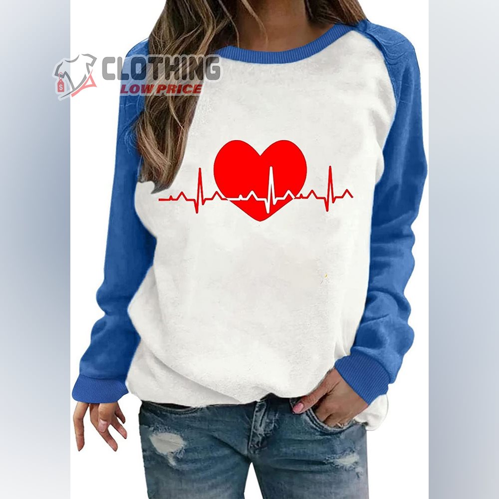 valentine women's shirts