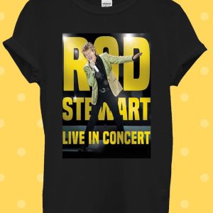 Rod Stewart Concert Ladies Tour T- Shirt, Rob Stewart Singer T-shirt, Rod Stewart Tour 2023 T-Shirt