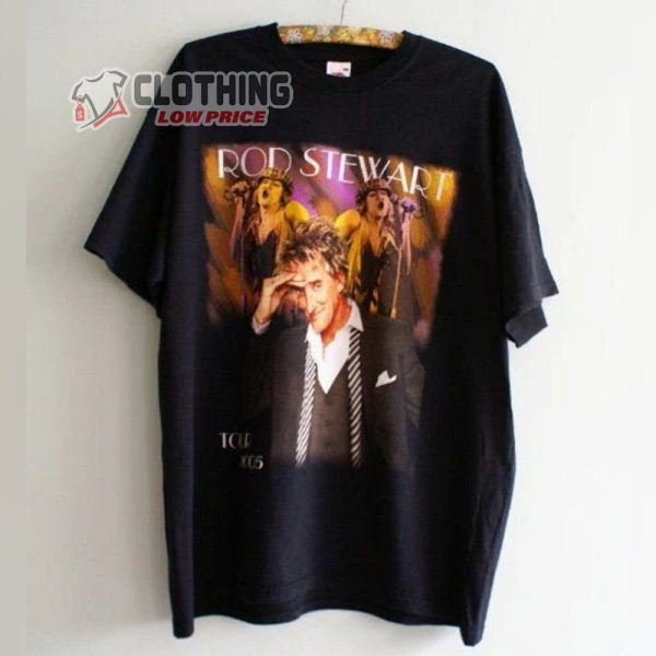 Rod Stewart Tour 2023 T-shirt, Rob Stewart Singer T-shirt