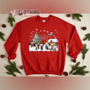 Snoopy-Dog Charlie Merch Christmas Snoopy-dog Charlie Christmas Hoodie Snoopy Christmas Shirt Snoopy Sweater T-Shirt