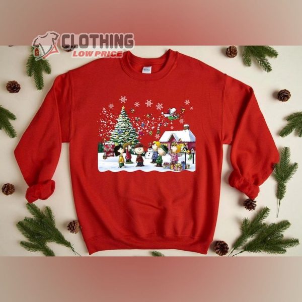 Snoopy Dog Charlie Merch Christmas Snoopy dog Charlie Christmas Hoodie Snoopy Christmas Shirt Snoopy Sweater T Shirt 1