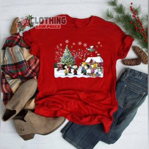 Snoopy Dog Charlie Merch Christmas Snoopy dog Charlie Christmas Hoodie Snoopy Christmas Shirt Snoopy Sweater T Shirt 4