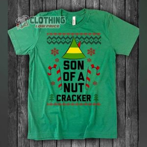 Son Of A Nutcracker Ugly Christmas T-Shirt Elf Christmas Nutcracker Ballet Show 2022 Merch