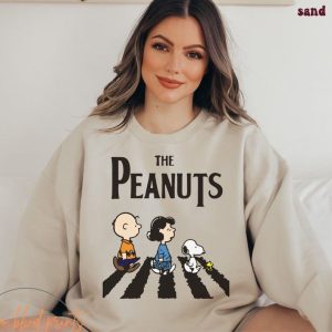 The Peanuts Characters Merch Peanuts Character With Blanket Snoopy Drawing Snoopy Christmas Shirt Sweatshirt