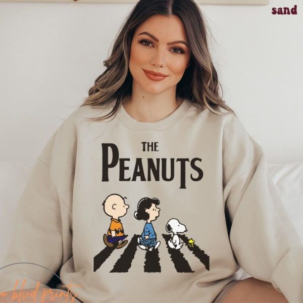 The Peanuts Characters Merch Peanuts Character With Blanket Snoopy Drawing Snoopy Christmas Shirt Sweatshirt 1