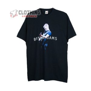 Vintage 2006 Bryan Adams Tour Tee Shirt, Something About Christmas Time Bryan Adams Lyrics T-shirt, Bryan Adams Concert 2023 Merch T-shirt