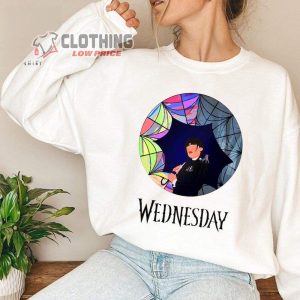 Wednesday Addams 2022 Merch Wednesday The Best Day Of Week Shirt New 2022 Tv Series Wednesday Addams T-Shirt