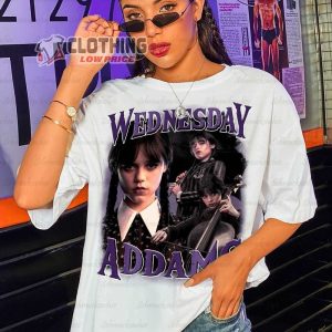 Wednesday Addams Release Date 2022 Merch Wednesday Addams Shirt Tv Series Wednesday Addams 2022 T Shirt 2